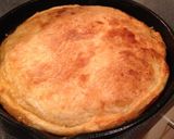 A picture of step 6 of Tarte Tatin with Brandy Cream.