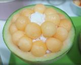 A picture of step 10 of Melon Milk Shaved Ice – Popular Korean Dessert.