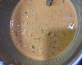 A picture of step 2 of Sattu chila.