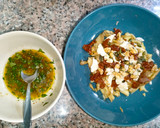 Foto del paso 4 de la receta: Ensalada de berenjena asada con tomates secos y nueces