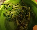 Foto langkah ke 1 dari resep Sayur kangkung telur puyuh.