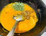 A picture of step 6 of Chhena tarakari (Paneer dumplings curry).
