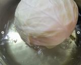A picture of step 2 of Dolmades (Stuffed Cabbage Rolls).