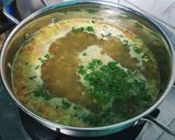 लेमन अँड कोरियांडर सूप (lemon and coriander soup recipe in marathi) रेसिपी स्टेप 5 फोटो 