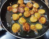 A picture of step 4 of Takachi Kadhi bhaji bhat.... Maharashtrian special.
