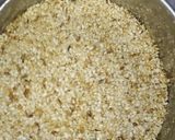 सफेद तिल की बर्फी (safed til ki barfi recipe in Hindi) रेसिपी चरण 3 फोटो