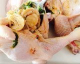 Foto del paso 6 de la receta: Pollo especiado y relleno, دجاج معمر ومشرمل