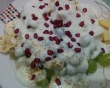 A picture of step 3 of Dry Fruit Chaat.