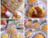 Foto langkah ke 7 dari resep Muffin pisang kurma tabur keju.