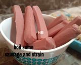A picture of step 9 of Yam dogs.