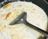 A picture of step 2 of Creamy Herbed Potato Garlic Soup or Cream of Potato Soup.