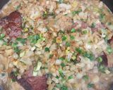 Foto del paso 3 de la receta: Bife de chorizo al verdeo (al disco)