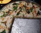A picture of step 5 of Rava dhokla.