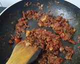 A picture of step 5 of Chana aalu masala.