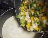 Foto del paso 6 de la receta: Sopa de papa, brócoli y tocino