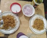 A picture of step 8 of Daal Chawal.