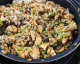 Foto del paso 3 de la receta: Arroz con Setas, Calabacín y Espárragos Trigueros 🙃