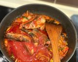 Gambar langkah 4 resipi Sambal ikan sardin simple.