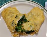 Foto del paso 3 de la receta: Omelette de kale con aguacate