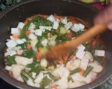 A picture of step 10 of Veg Kolhapuri | vegetable Kolhapuri restaurant style.