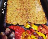 A picture of step 4 of Chicken Kebab with Roasted Vegetables.