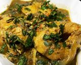 A picture of step 1 of Fresh fish pepper soup.
