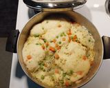 A picture of step 5 of Moms simple chicken and dumplings!.