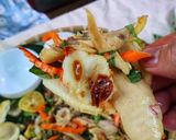 Hình bước làm 6 của món GỎI GÀ - MĂNG CỤT