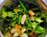 हरी चटनी(hari chutney recipe in hindi) रेसिपी चरण 1 फोटो