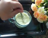 Foto langkah ke 6 dari resep Matcha latte jelly drink.