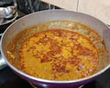 A picture of step 10 of KADHAI PANEER..
