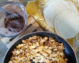 A picture of step 2 of Egg and Chorizo Breakfast Taquitos To Go.