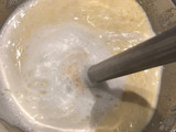 Homemade fresh soy milk