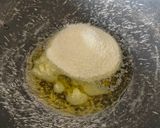 A picture of step 1 of Banana Rava Kesari Halwa - Divine Bhog Prasad.