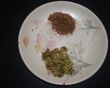 A picture of step 1 of Chettinad veg biryani.