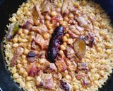Foto del paso 6 de la receta Garbanzos con trufa y arroz al horno