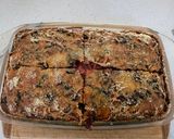 Foto del paso 5 de la receta: Budín de hojas de betarraga con tallarines rojos