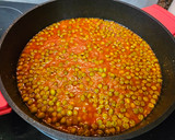 Foto del paso 5 de la receta: Guisantes con jamón y tomate