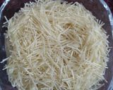 A picture of step 1 of Meethi Sewian.