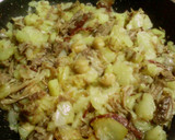 Foto del paso 2 de la receta: Tortilla de patata con ropa vieja de cocido