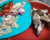 Foto langkah ke 1 dari resep Cuwe tongkol tumis sereh.