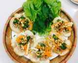 Hình bước làm 14 của món Bánh mì hấp cho các cháu