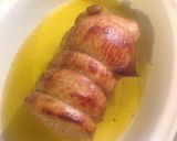 Foto del passaggio 10 della ricetta Girello con insalata belga alla piastra e tortino di patate al curcuma