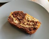 Une image de l'étape 5 de Banana bread façon marbré au chocolat.