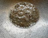 A picture of step 1 of Zunka Maharashtrian recipe,lunch or dinner,eat with chapati.