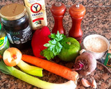 Foto del paso 1 de la receta: Arroz rojo, con remolacha y verduras salteadas. #Mercado