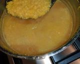 A picture of step 1 of Lentil Dhal.