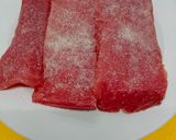 Foto del paso 2 de la receta: Taco de atún sellado en sal de mar y salsa de jengibre adobada
