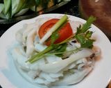 Hình bước làm 3 của món Mực xào chua ngọt