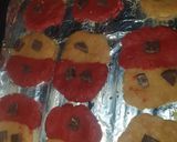 A picture of step 7 of Plain red velvet cookies.